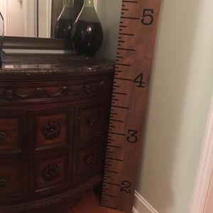Ruler Growth Chart Wall Decor